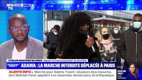 Marche pour Adama Traoré: "J'ai la conviction que ça va bien se passer", affirme Carlos Martens Bilongo (LFI)