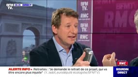 Réforme des retraites: Yannick Jadot demande le retrait du projet de loi du gouvernement