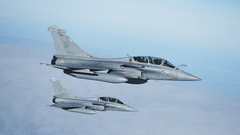 Guerre au Moyen-Orient: des Rafales français ont mené des "opérations de sécurisation du ciel" au-dessus des bases françaises