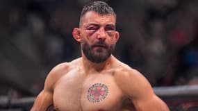 Benoit Saint Denis à l'UFC Paris 3, le 28 septembre 2024.
