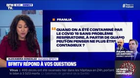 Quand on a eu le Covid-19, à partir de quand ne sommes-nous plus contagieux ? BFMTV répond à vos questions