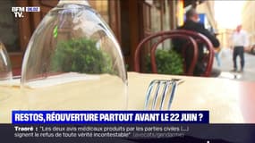 Vers une réouverture complète des restaurants partout en France avant le 22 juin ?