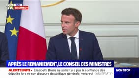 Emmanuel Macron à ses ministres: "Vous devrez tenir"