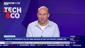 Olivier Huc raconte la génèse de I-Percut, sa housse de sac de frappe connectée