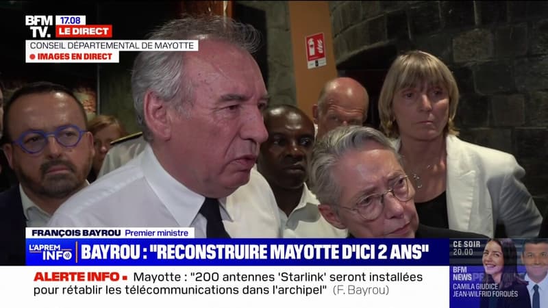 Mayotte: François Bayrou souhaite protéger les écoles 