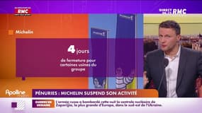 L’info éco/conso du jour de Stéphane Pedrazzi : Pénuries, Michelin suspend son activité - 04/03