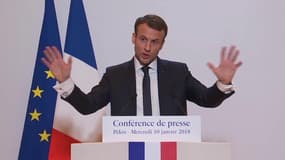 "On a une drôle de manie. On dit toujours, nous ça ne va pas" A Pékin, Macron veut en finir avec le "catastrophisme"