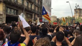 Les séparatistes manifestent, mais une majorité silencieuse reste hostile à l'indépendance de la Catalogne.