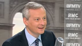 Bruno Le Maire sur BFMTV et RMC lundi matin.