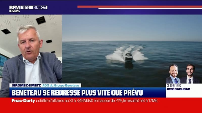 Jérôme de Metz (PDG Beneteau):
