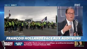Qu'aurait fait François Hollande face aux gilets jaunes? Sa réponse sur RMC