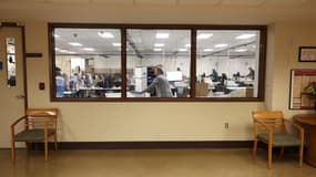 Bureau de vote à Phoenix en Arizona.