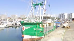 Un bateau au port de Boulogne-sur-Mer. (Illustration)