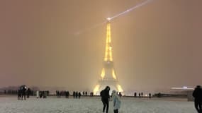 Paris sous la neige