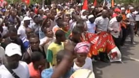 Début octobre, des heurts ont opposé gendarmes mobiles et manifestants, à Mayotte où était organisée une marche contre la vie chère.