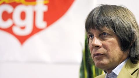 Mardi, la CGT a appellé à voter contre Nicolas Sarkozy