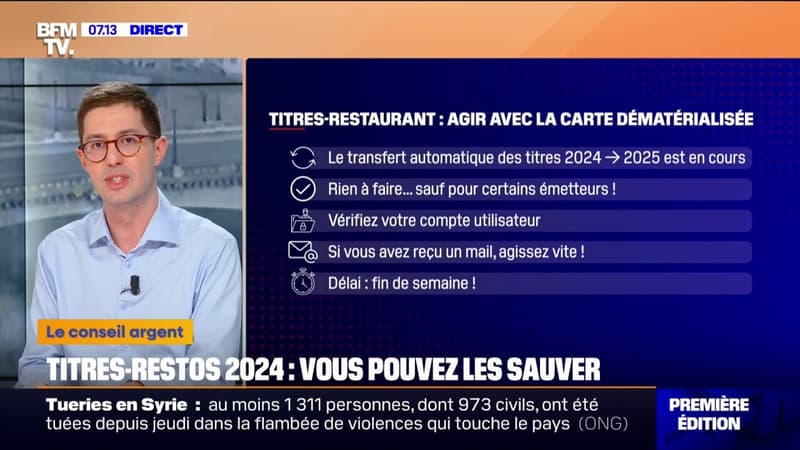 Comment récupérer l'argent de ses titres-restaurant périmés?