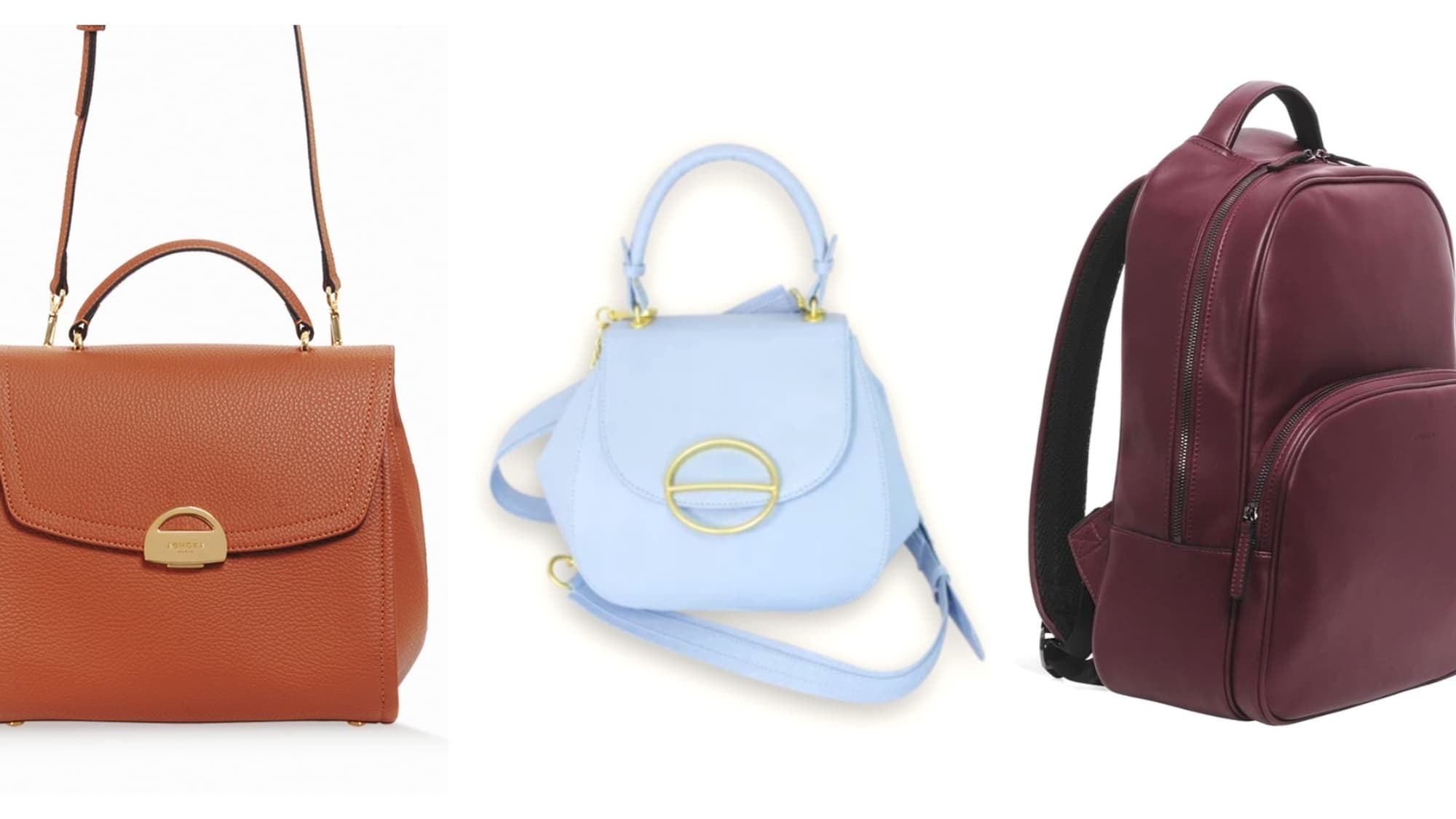 Des sacs en cuir de pomme