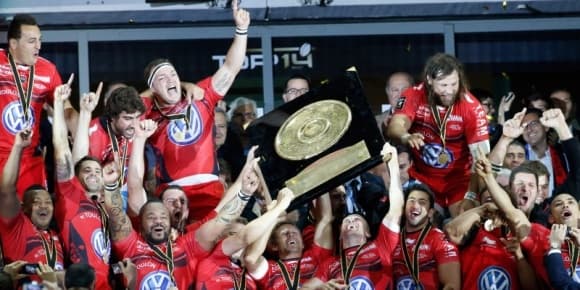 Top 14: Toulon remporté le 4e championnat de France de son histoire. Top 14: Toulon remporté le 4e championnat de France de son histoire.