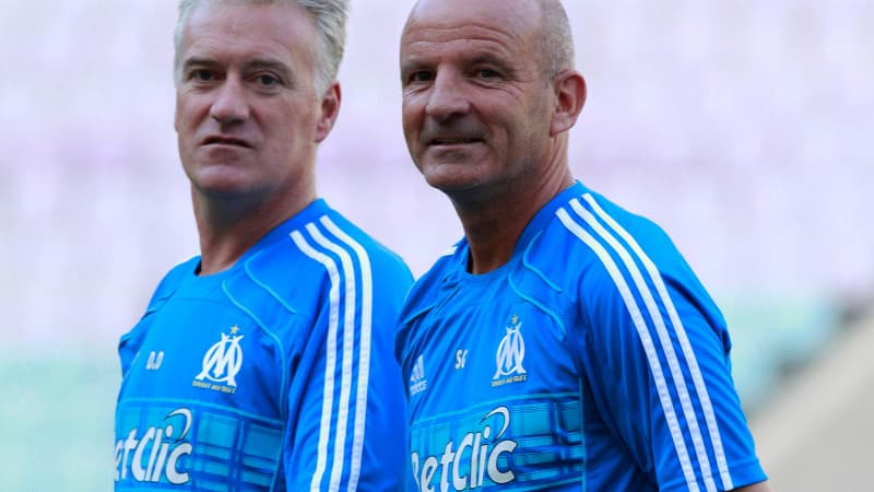 Guy Stephan avec Didier Deschamps