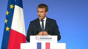 Devant les ambassadeurs, Emmanuel Macron a fixé le cap de la politique étrangère française pour les prochains mois. 