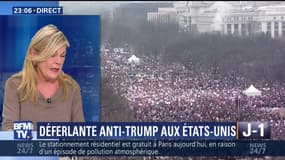 États-Unis: des centaines de milliers de personnes manifestent contre Donald Trump (2/2)