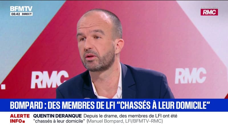 Élections municipales: “J’appelle tous les gens à utiliser leur bulletin de vote pour en faire un vote de résistance antifasciste”, déclare Manuel Bombard (LFI)