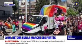 Lyon: plus de 10.000 personnes pour la Marche des fiertés