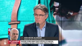  Suicide de la directrice d’école : Jean-Michel Blanquer appelle les GG en direct pour réagir !