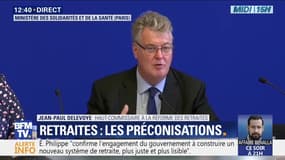 Retraites: Jean-Paul Delevoye explique que "l'étudiant qui fera la cueillette des pommes dégagera des points s'il a un moindre revenu"