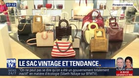 Mode : retour en force des sacs vintages
