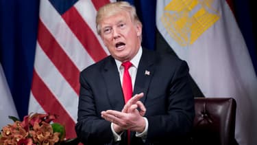 Donald Trump à l'ONU, le 20 septembre 2017.