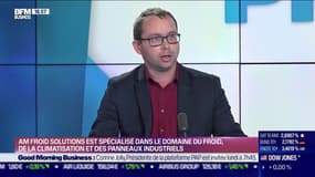 Alexandre Bonnard (AM FROID SOLUTIONS) : AM FROID SOLUTIONS est spécialisé dans le domaine du froid, de la climatisation et des panneaux industriels - 08/04