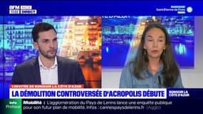 Nice: la démolition de l'Acropolis est "absurde" économiquement selon les écologistes