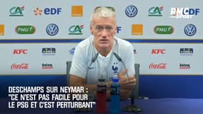 Deschamps sur Neymar : « Ce n’est pas facile pour le PSG et c’est perturbant »