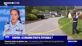 Féminicide en Savoie: "On est monté jusqu'à 170 gendarmes en 24h" pour retrouver le suspect, explique la porte-parole de la gendarmerie
