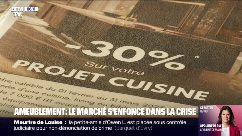 Ameublement: avec la hausse des prix des matières premières, le marché s'enfonce dans la crise