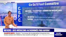 Déserts médicaux: à Nevers, des médecins sont acheminés par avion 
