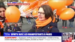 "On ne parle pas du tout des conditions de travail, de la pénibilité" : contre la réforme des retraites, la CFDT Santé-Sociaux est présente dans le cortège parisien