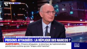 Prisons attaquées: "On doit être extrêmement ferme dans la réponse et ne pas se laisser intimider", affirme Didier Migaud, ancien ministre de la Justice