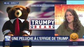 Une peluche à l'effigie de Trump