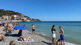La baignade avait été interdite sur deux plages de Nice. 

