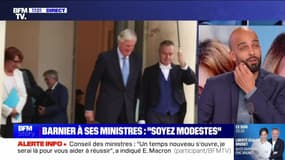 Story 1 : "Nous devons être irréprochables", demande Michel Barnier à ses ministres-  23/09  