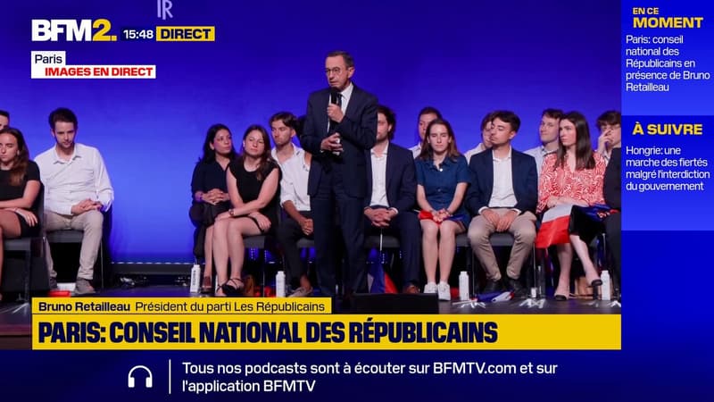 Les Républicains réaffirment leur opposition à Emmanuel Macron