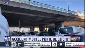 Un cycliste meurt percuté par un camion de 35 tonnes, porte de Clichy