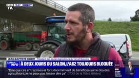 "Ce grand débat est important": les agriculteurs mobilisés sur l'A62, dans le Tarn-et-Garonne, attendent la visite d'Emmanuel Macron au Salon de l'Agriculture