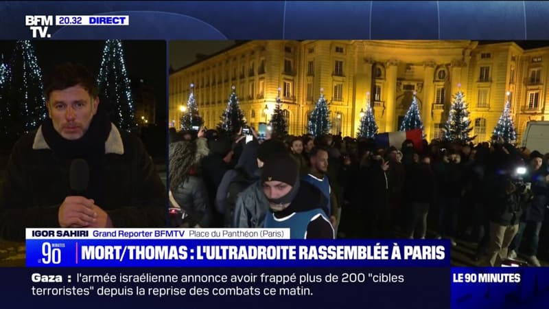 Paris: le profil et les motivations des personnes présentes à la manifestation d'ultradroite sur la place du Panthéon