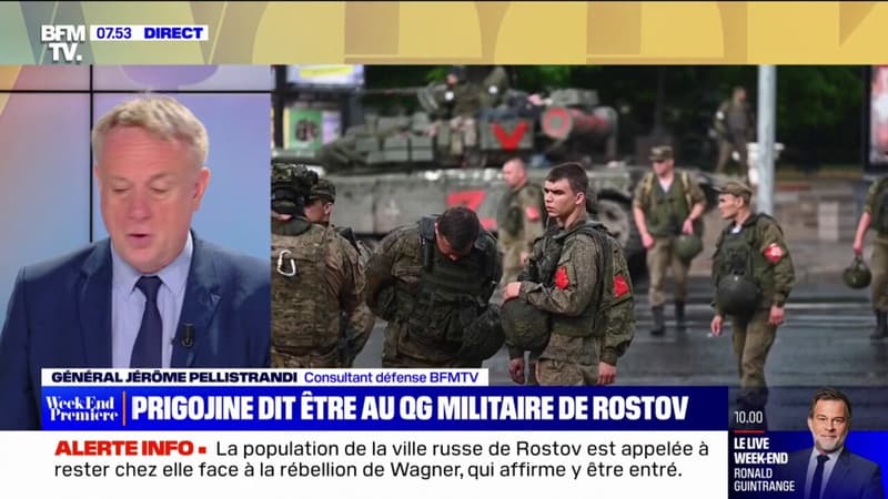 Russie: Evgueni Prigojine dit être au QG militaire de Rostov, et contrôler des sites militaires