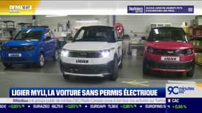 Ligier vient de sortir sa première voiture sans permis électrique