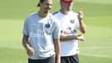 Zlatan Ibrahimovic et Laurent Blanc